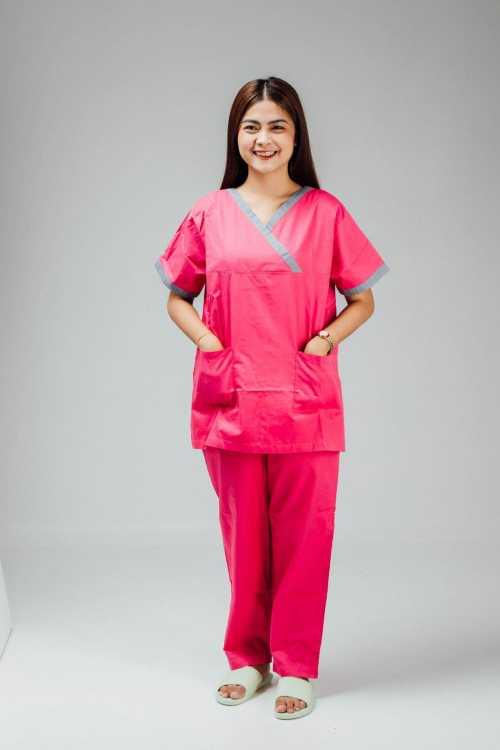 ชุดปฏิบัติงานเจ้าหน้าที่ตามแบบ (ผ้า Cotton tolay 340) 2